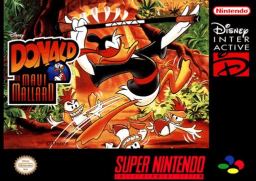 Donald in Maui Mallard box art