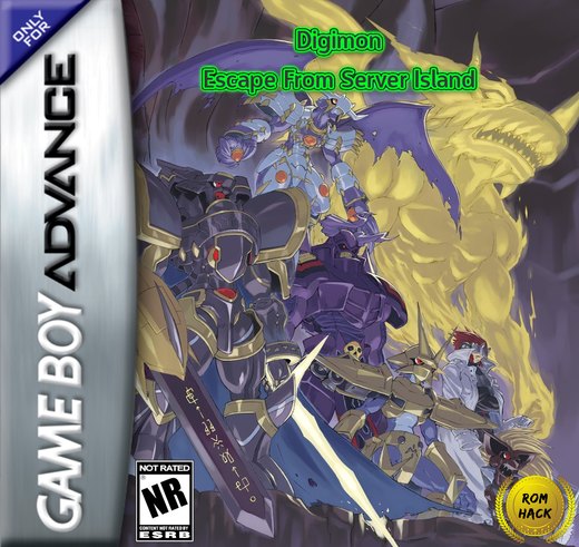 Digimon Escape from Server Island box art
