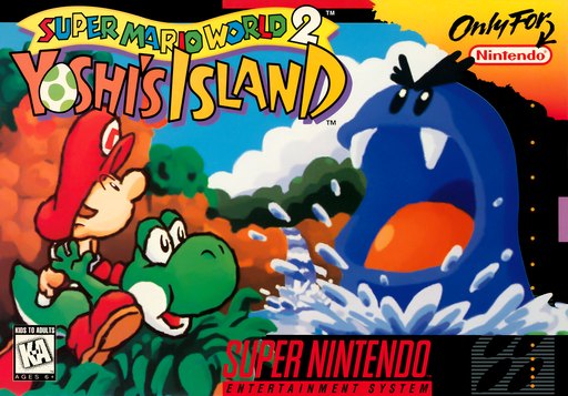 Super Mario World 2: Yoshi's Island box art