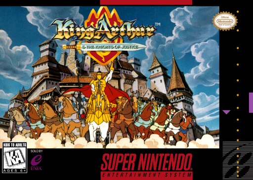 King Arthur _ The Knights of Justice box art