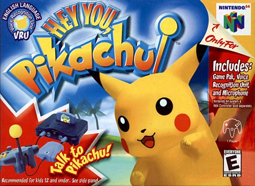 Hey You, Pikachu! box art