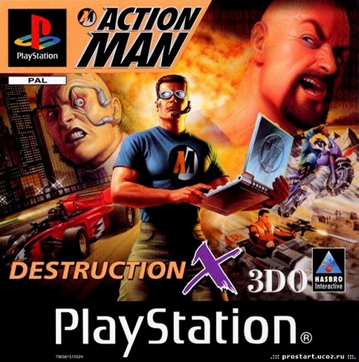 Action Man: Destruction X box art