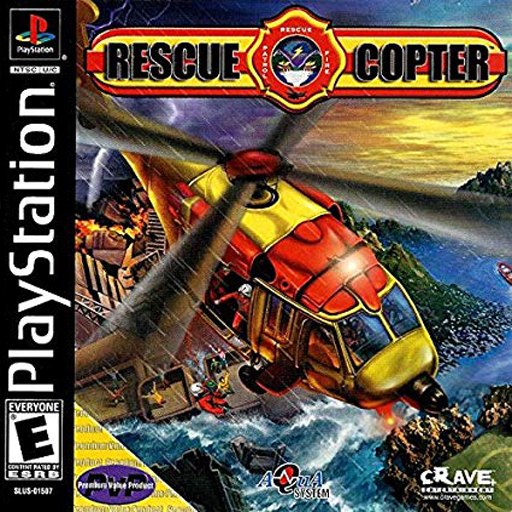 Rescue Copter box art