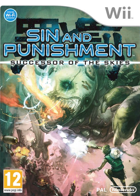 Sin and Punishment: Successor of the Skies box art