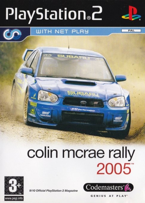 Colin McRae Rally 2005 box art