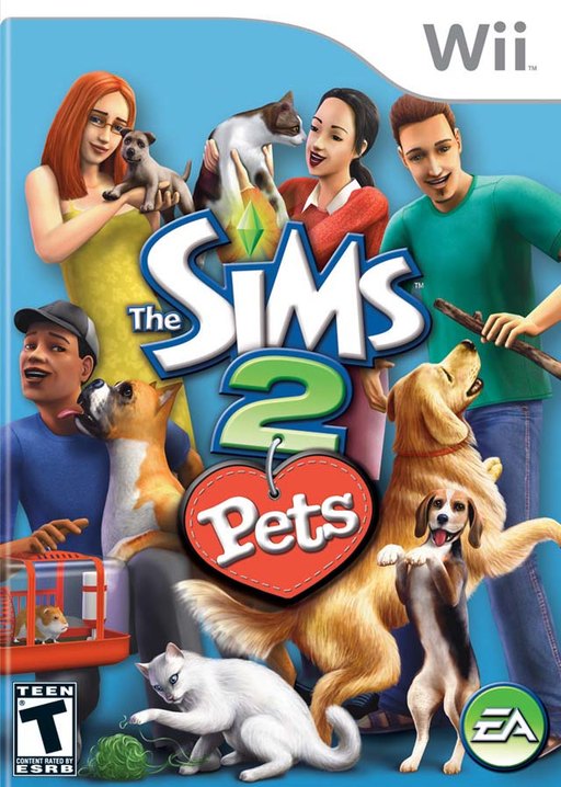 The Sims 2_ Pets box art