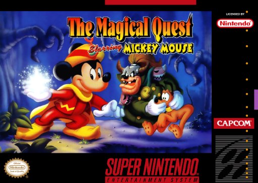 The Magical Quest Starring Mickey Mouse box art