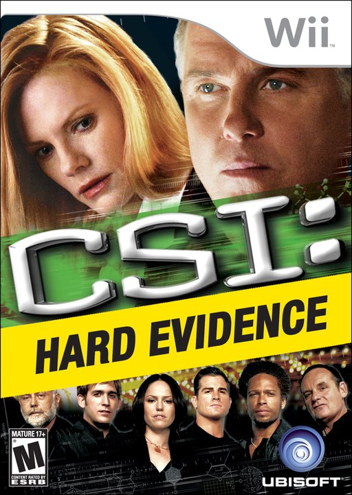 CSI_ Hard Evidence box art