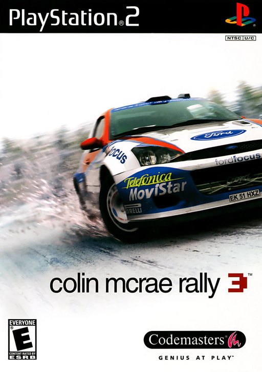 Colin McRae Rally 3 box art