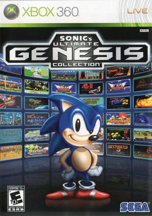 Sonic's Ultimate Genesis Collection box art