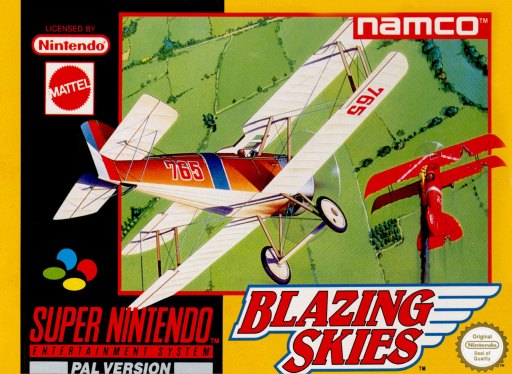 Blazing Skies box art