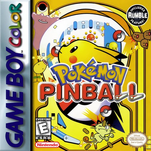 Pokemon Pinball box art