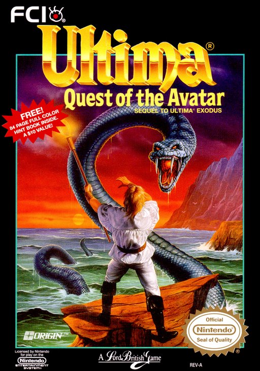 Ultima: Quest of the Avatar box art