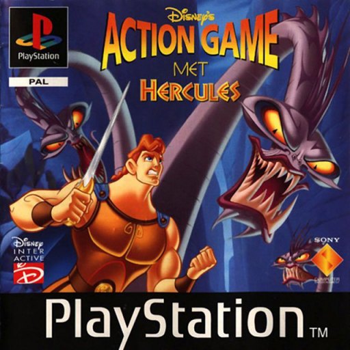 Disney's Action Game met Hercules box art