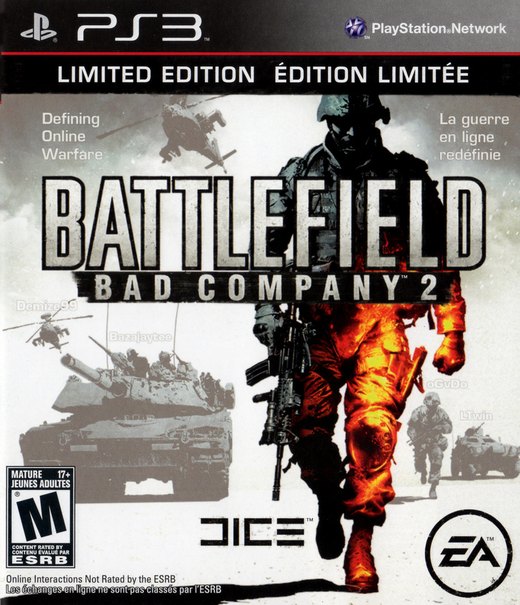 Battlefield: Bad Company 2 box art