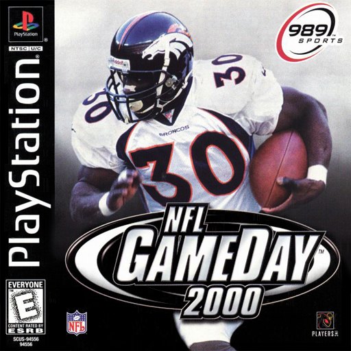NFL GameDay 2000 box art