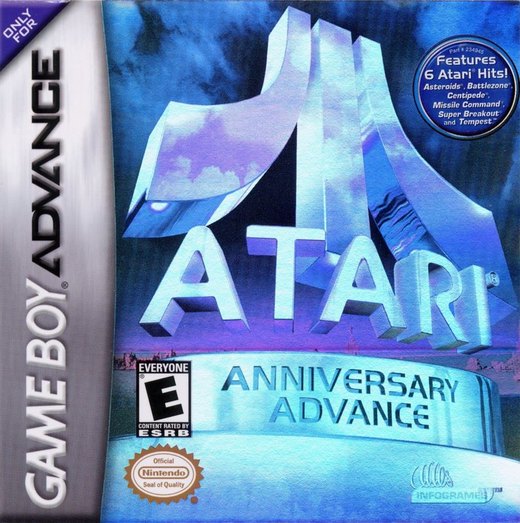 Atari Anniversary Advance box art