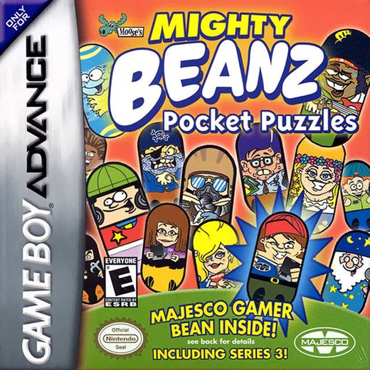 Mighty Beanz Pocket Puzzles box art