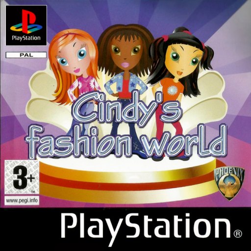 Cindy's Fashion World box art