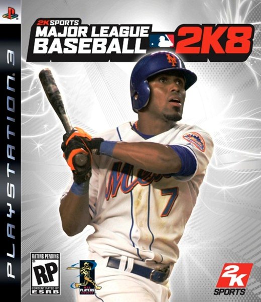 Major League Baseball 2K8 box art