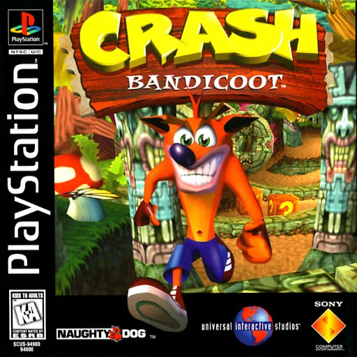 Crash Bandicoot box art