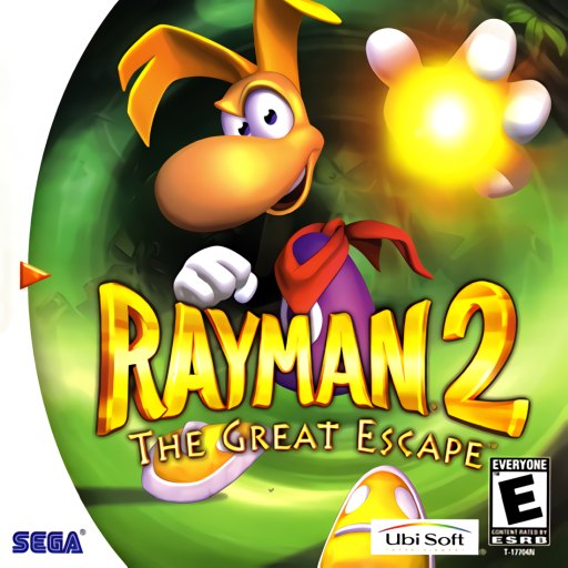 Rayman 2: The Great Escape box art