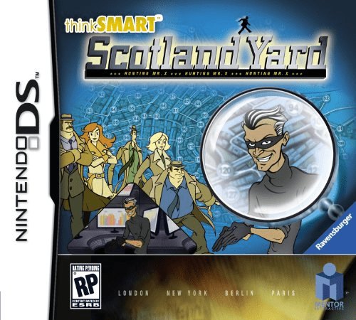 ThinkSmart Games: Scotland Yard: Hunting Mister X box art