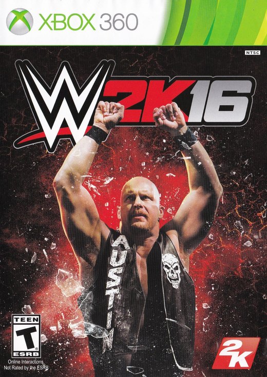 WWE 2K16 box art