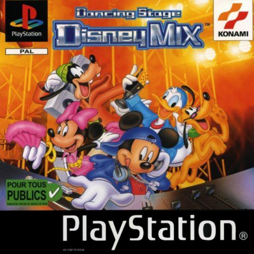 Dancing Stage: Disney Mix box art