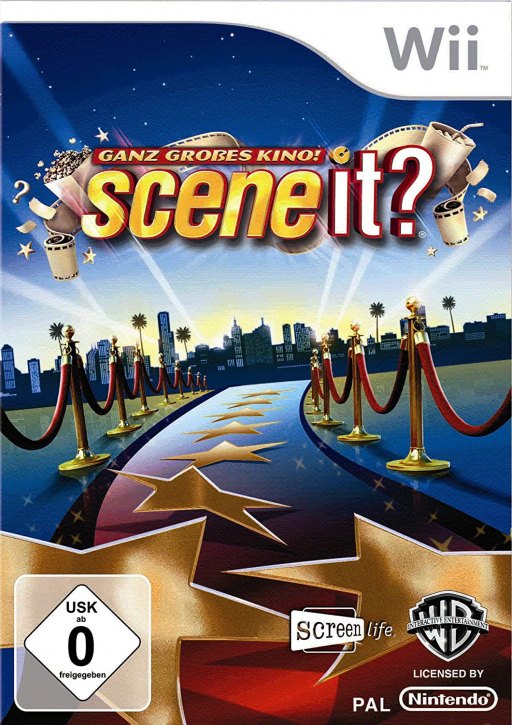 Scene It Bright Lights! Big Screen! box art