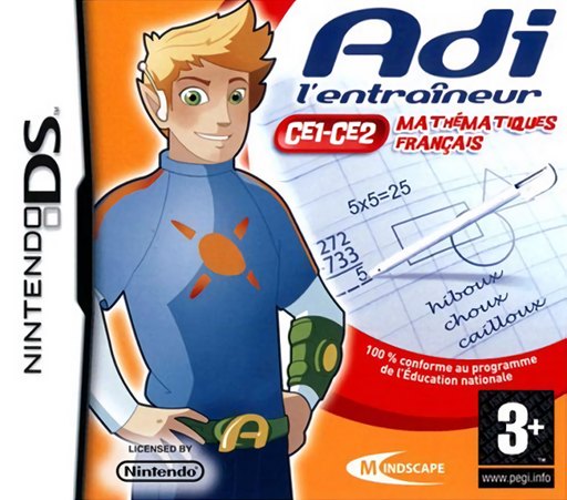 Adi l'Entraineur: Mathematiques, Francais CE1-CE2 box art