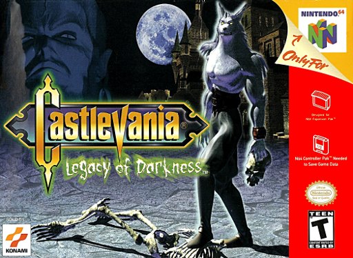 Castlevania: Legacy of Darkness box art