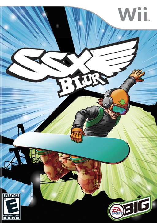 SSX Blur box art