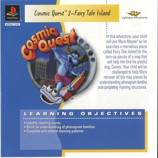Mars Moose Cosmic Quest 2: Fairy Tale Island box art