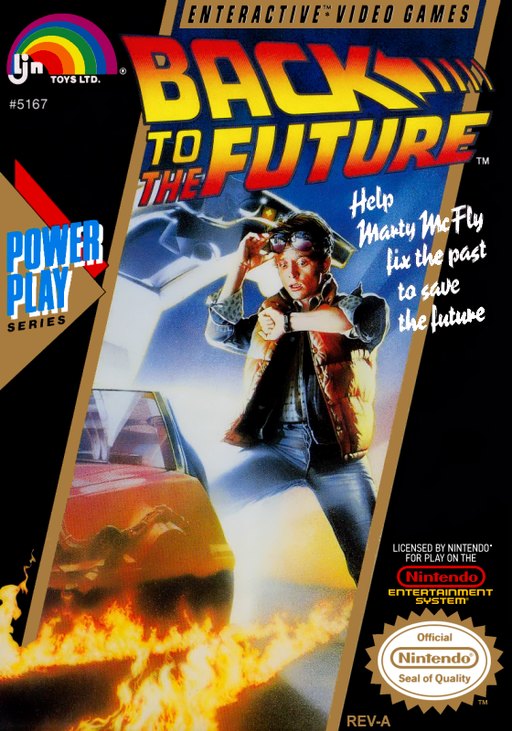 Back to the Future box art
