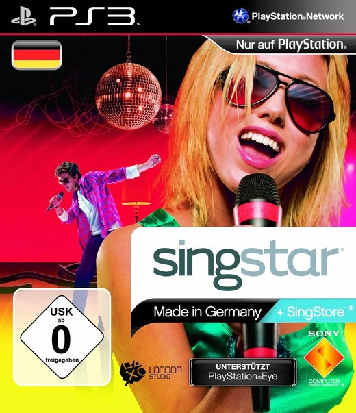 Singstar: Made in Germany box art