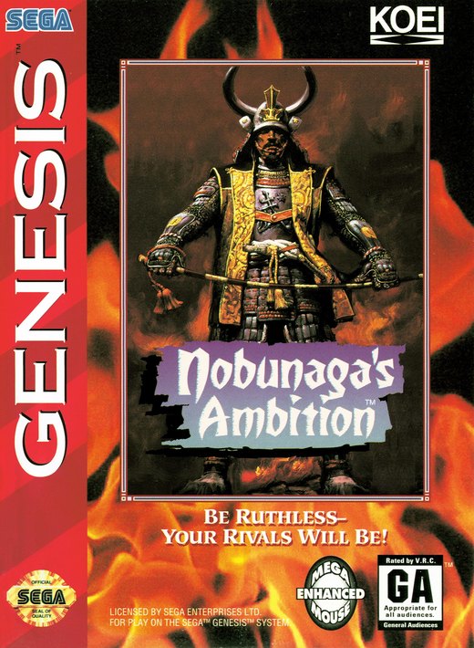 Nobunaga's Ambition box art