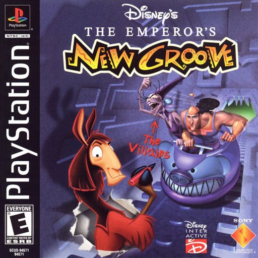 Disney's The Emperor's New Groove box art