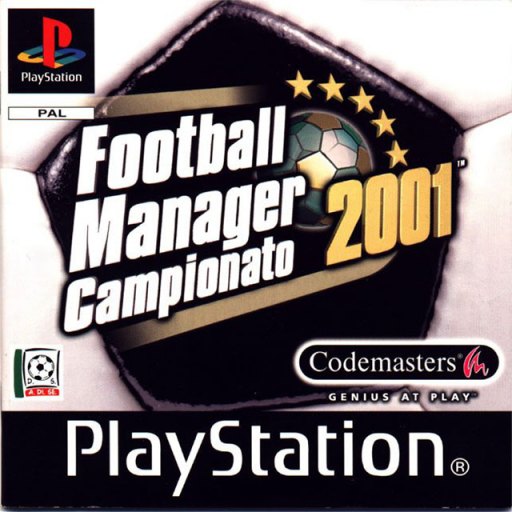 Football Manager Campionato 2001 box art