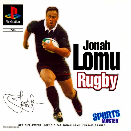 Jonah Lomu Rugby box art