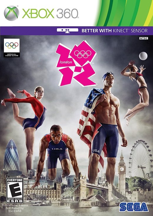 London 2012: The Official Video Game of the Olympic Games box art