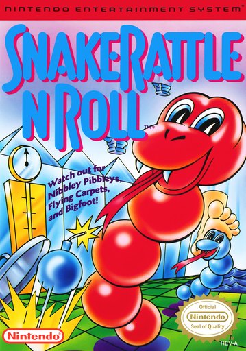 Snake Rattle n Roll box art