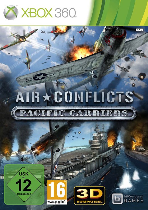 Air Conflicts: Pacific Carriers box art