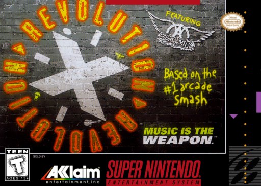 Revolution X box art