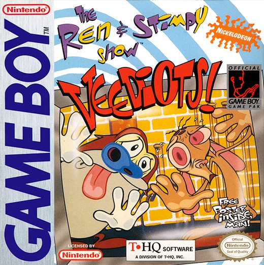 The Ren & Stimpy Show: Veediots! box art