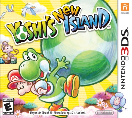 Yoshi's New Island box art