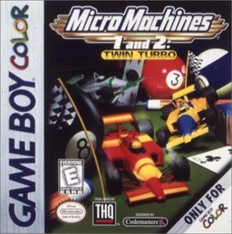 Micro Machines 1 and 2: Twin Turbo box art