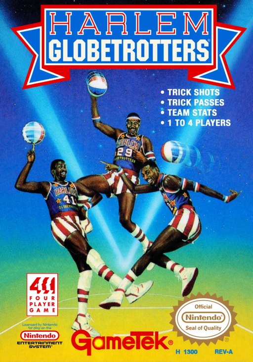 Harlem Globetrotters box art