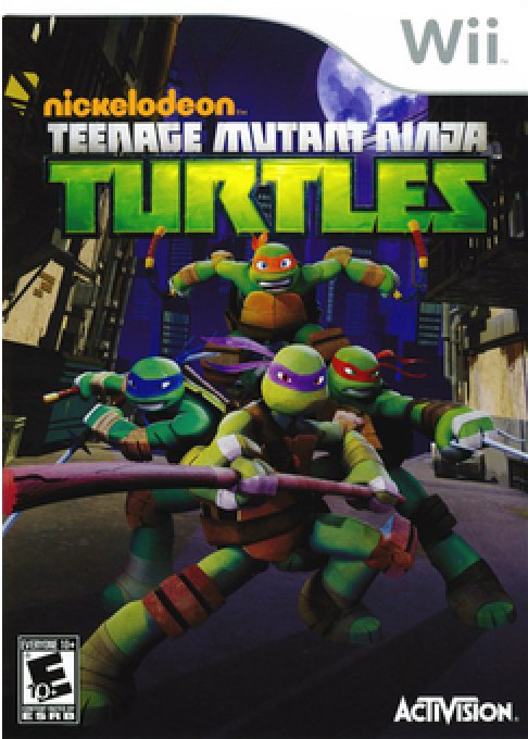 Nickelodeon Teenage Mutant Ninja Turtles box art