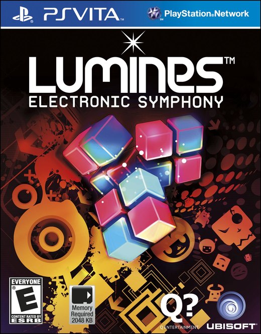 Lumines: Electronic Symphony box art